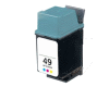 51649A HP N49 DJ600 CMY 27ml Remanufactured Ink Cartridge